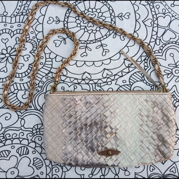 Elliott Lucca leather cross body bag - Picture 1 of 5